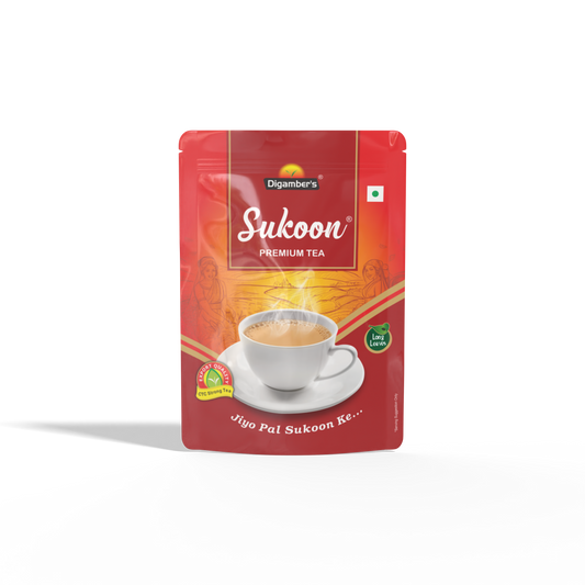 DIGAMBER'S SUKOON CTC LEAF TEA (250g Pack x 4)