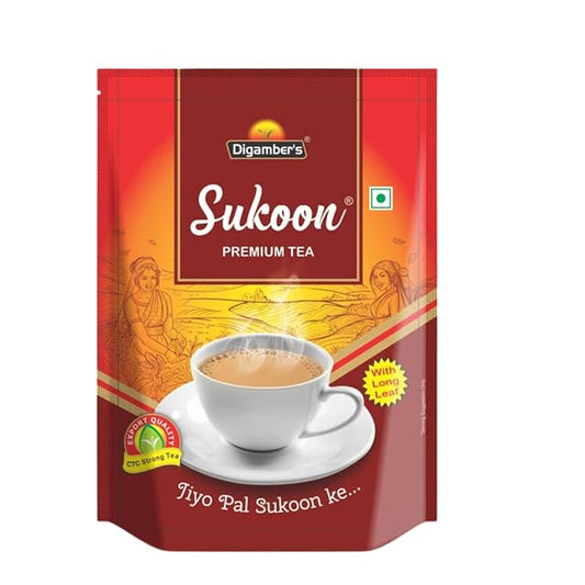 Sukoon CTC Strong Tea (250g X 4) | Bold Flavor & Robust Aroma | Ideal for Daily Brewing - Perfect for Tea Lovers Seeking a Strong Cup | Enjoy a Rich, Energizing Experience Anytime...