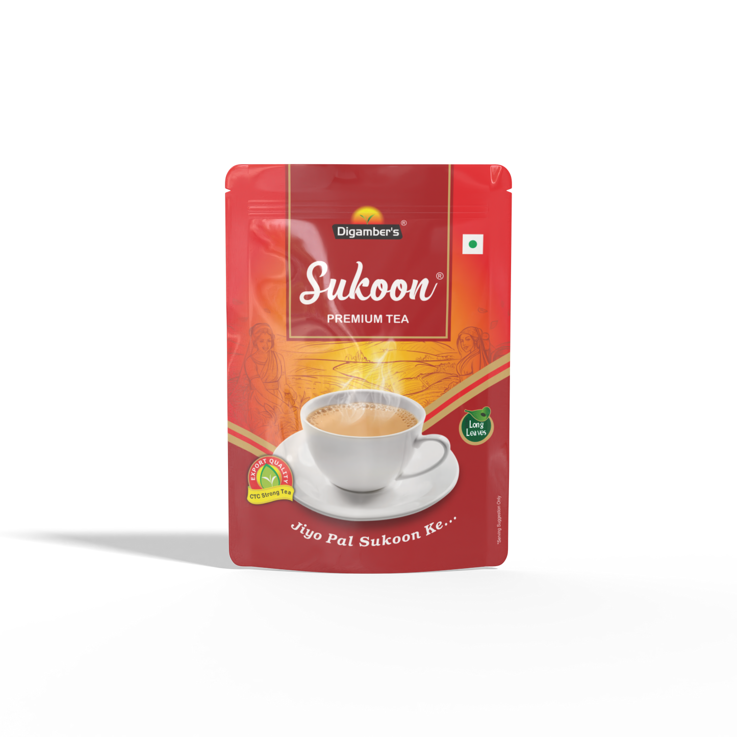 DIGAMBER'S SUKOON CTC LEAF TEA (250g Pack x 4)
