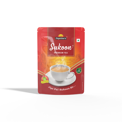 DIGAMBER'S SUKOON CTC LEAF TEA (250g Pack x 4)